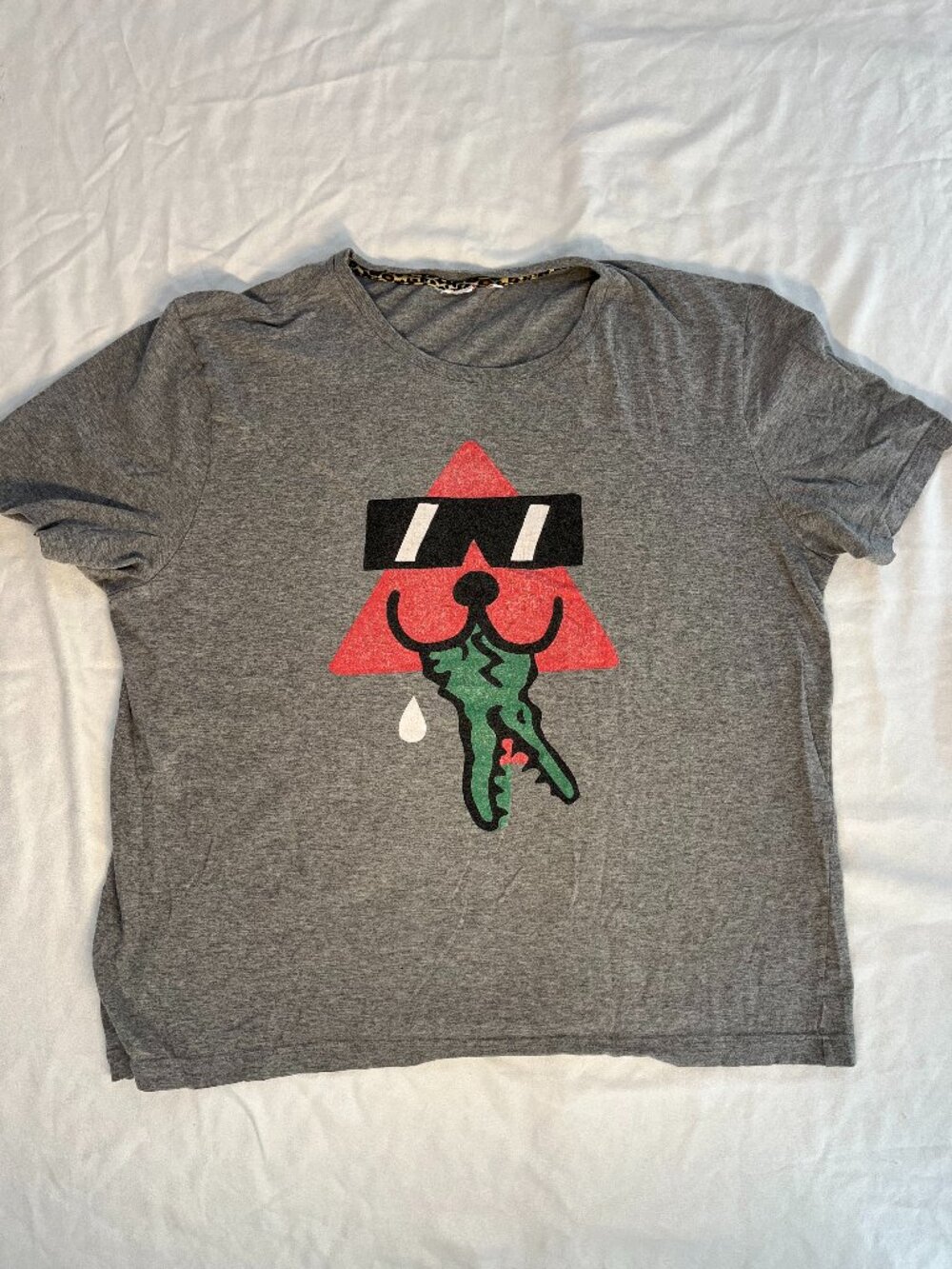 Lacoste L!ve x Cool Cats capsule collection shirt L gray live